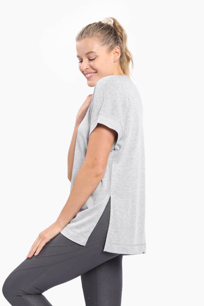 Mono B  Lucindo Top, Heather Gray