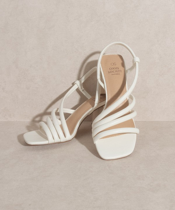 OASIS SOCIETY Ashley Wooden Heel Sandal