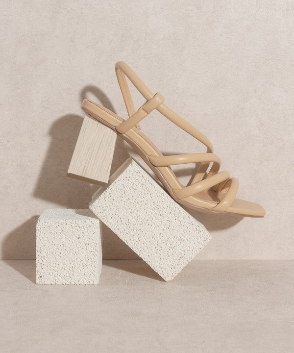 OASIS SOCIETY Ashley Wooden Heel Sandal