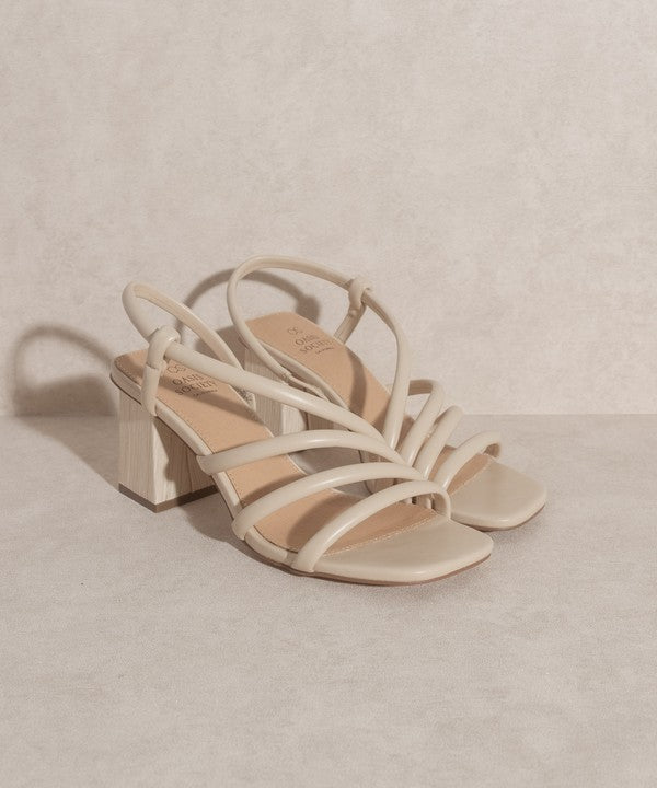 OASIS SOCIETY Ashley Wooden Heel Sandal