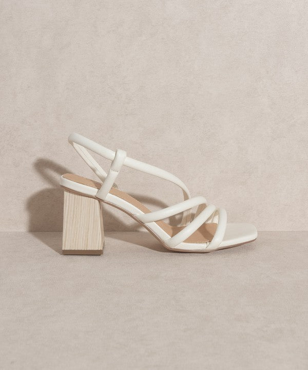 OASIS SOCIETY Ashley Wooden Heel Sandal