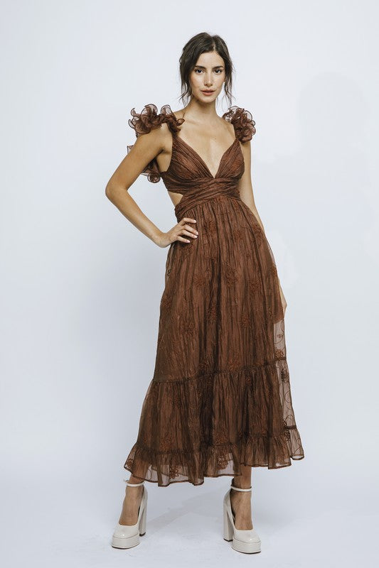 STORIA Remy Dress, Brown