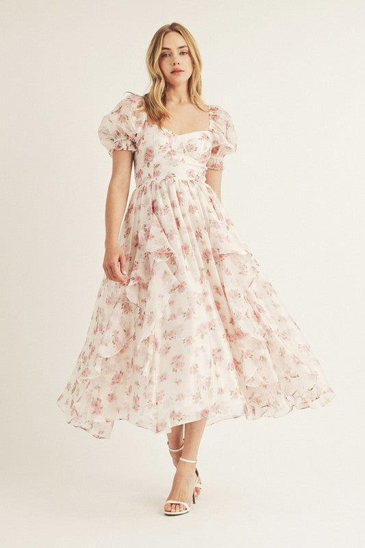 Storia Rose Floral Dress