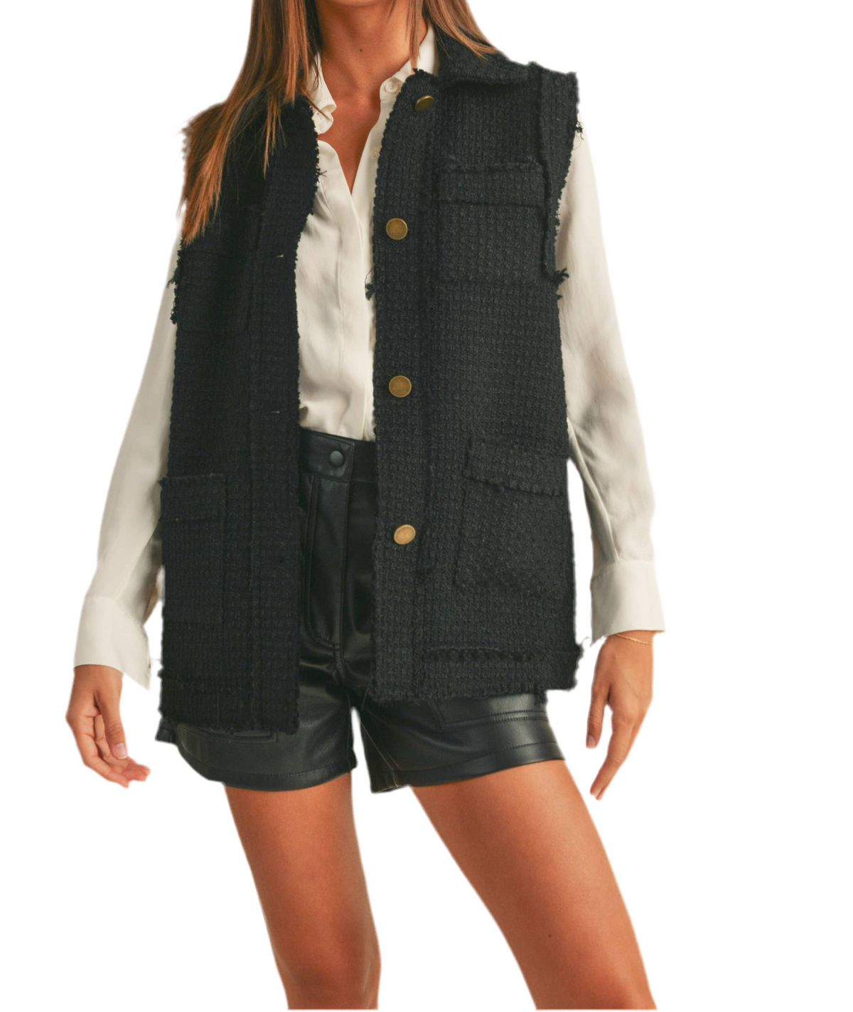 Tweed Vest