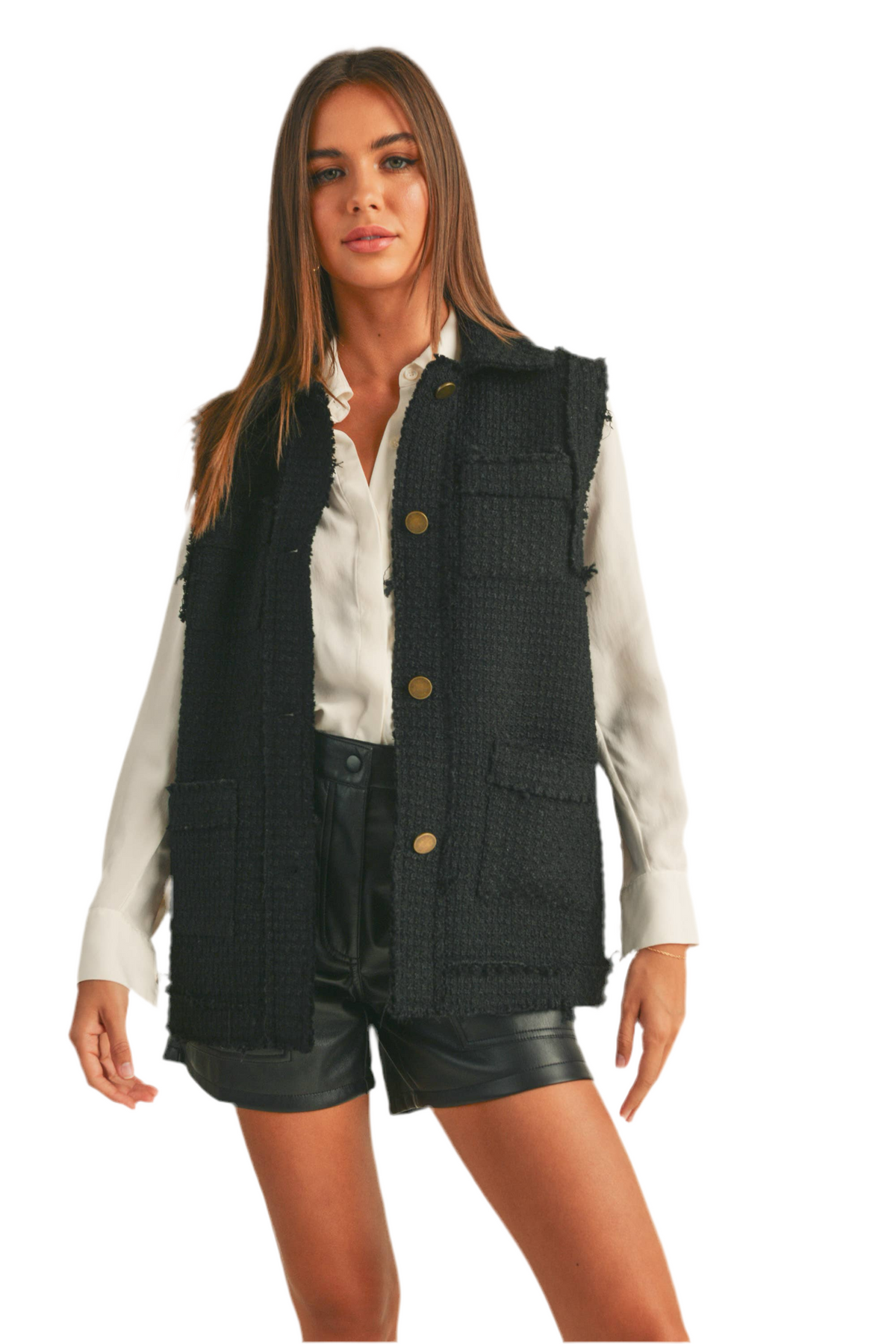 Tweed Vest