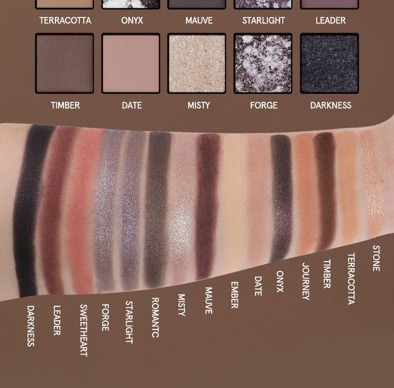 Imagic 15 Colours Eyeshadow Palette #363 - 18g