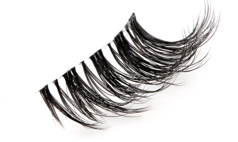 Timeless Mink Half Lashes, Clear Band