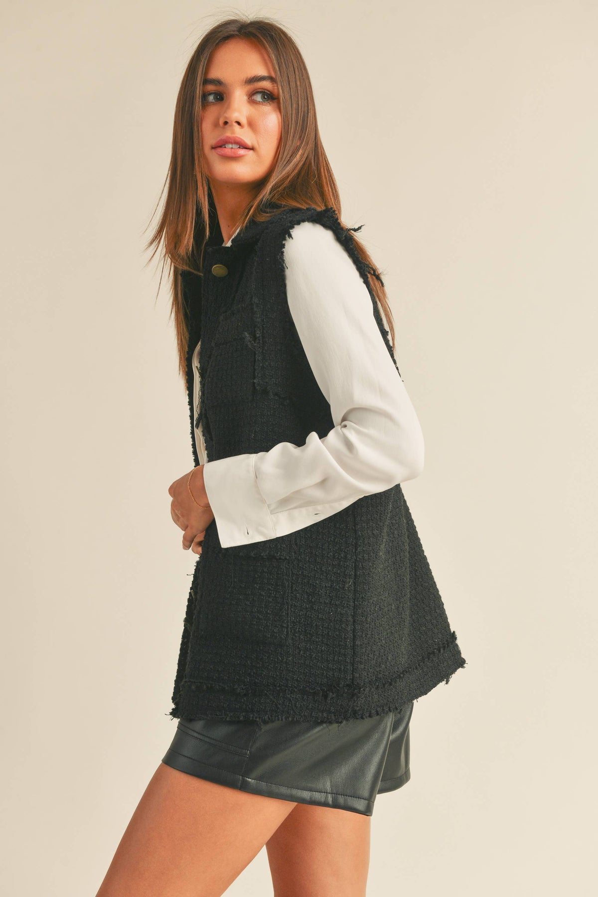 Tweed Vest