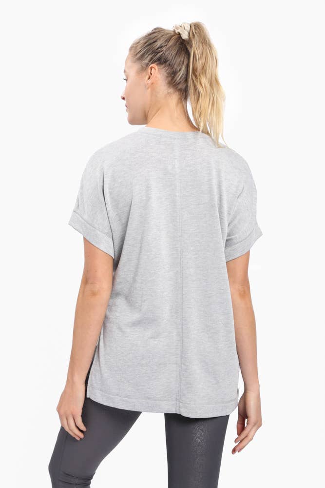 Mono B  Lucindo Top, Heather Gray