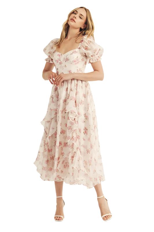 Storia Rose Floral Dress