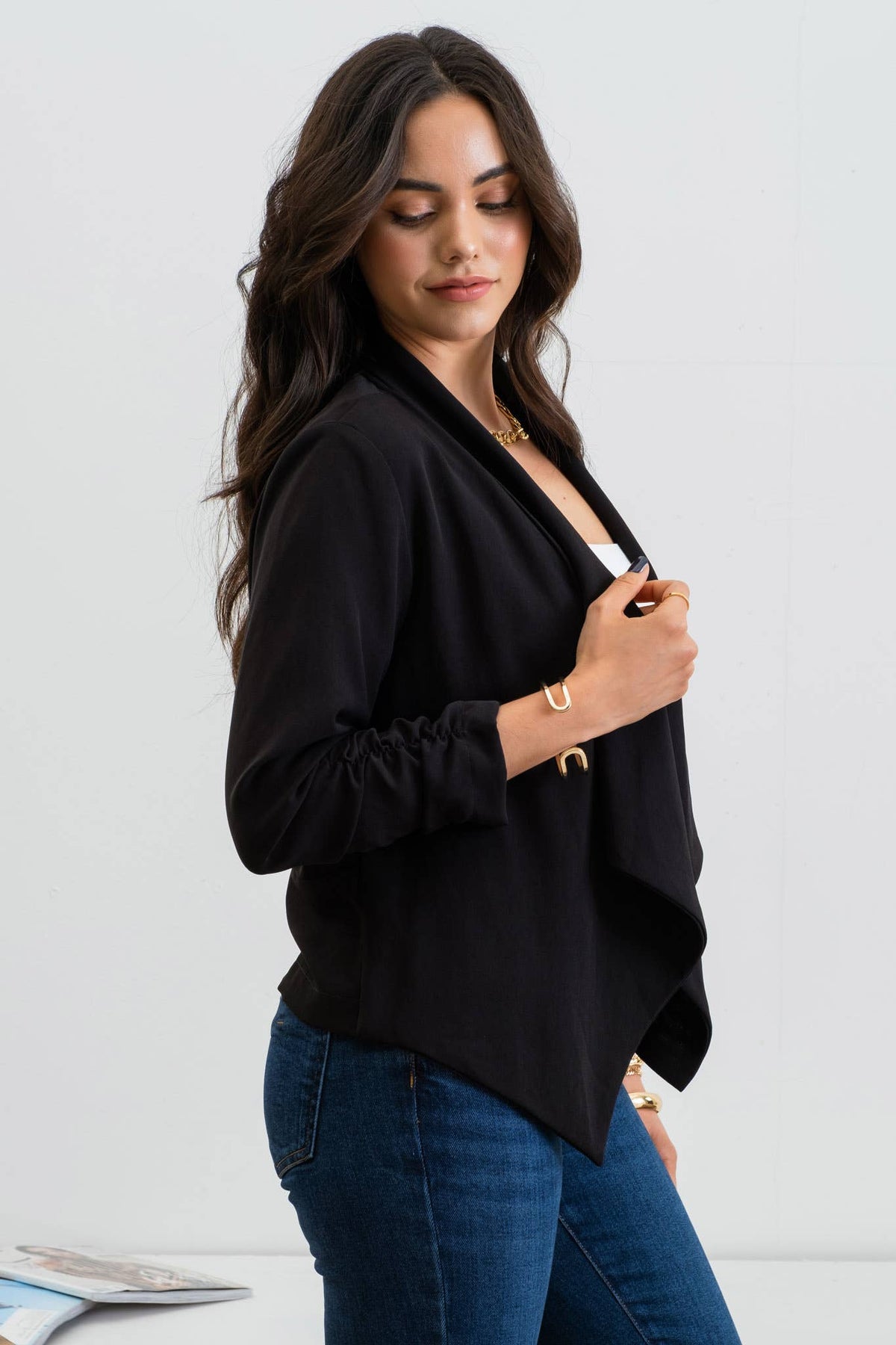 Bella Blazer in Black