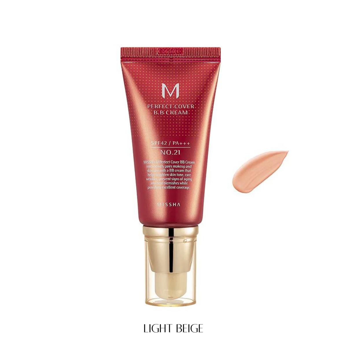 Missha Perfect Cover BB Cream SPF42 PA++++ 4 Shades