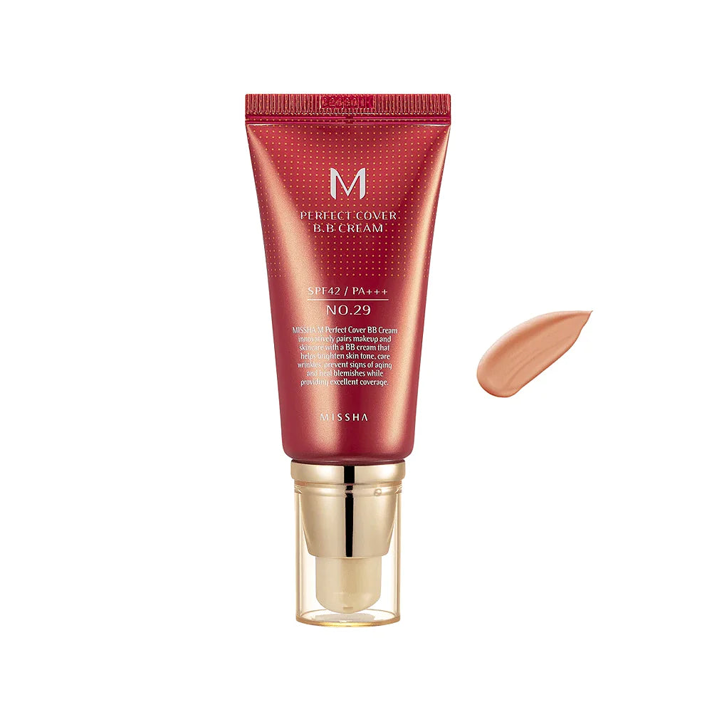 Missha Perfect Cover BB Cream SPF42 PA++++ 4 Shades